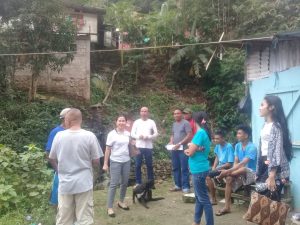 Tinjauan Lokasi Pembangunan Talud Penahan Tanah di kelurahan Batu Gajah