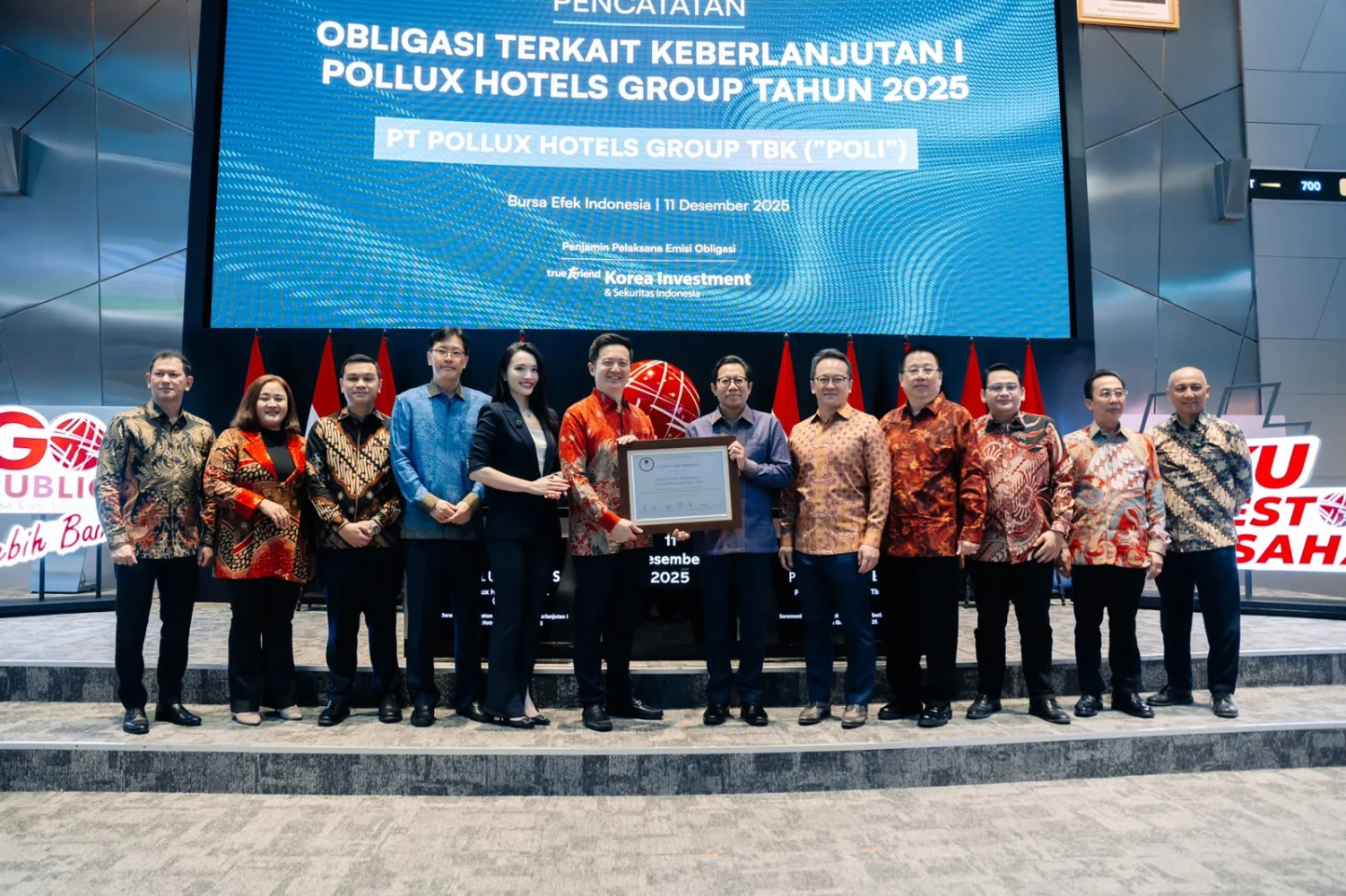 Pollux Hotels Group Pertahankan Peringkat Tertinggi idAAA dari PEFINDO