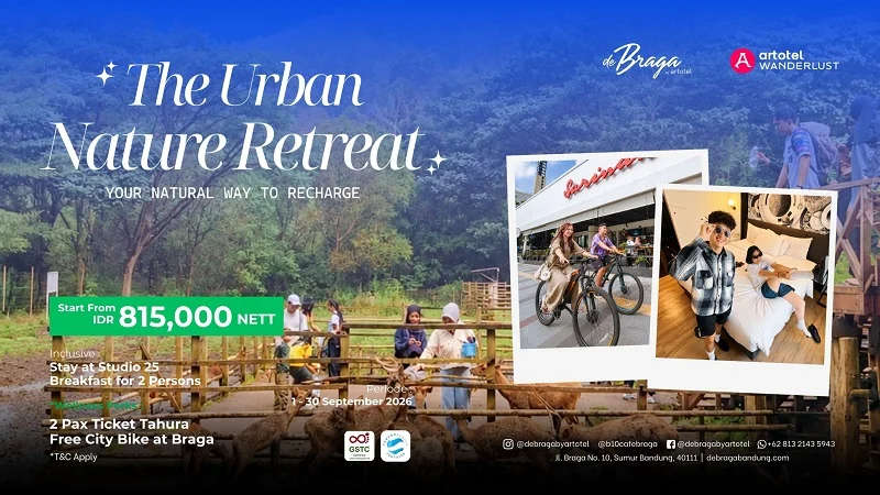 de Braga by ARTOTEL Padukan Heritage dan Alam Lewat Urban Nature Retreat