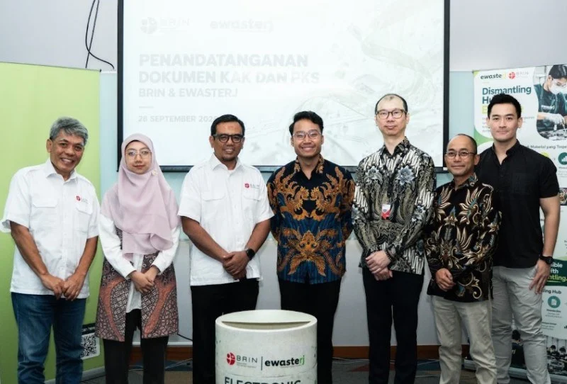 EwasteRJ dan BRIN Bangun Tata Kelola Sampah Elektronik yang Semakin Aman, Inklusif, dan Berkelanjutan