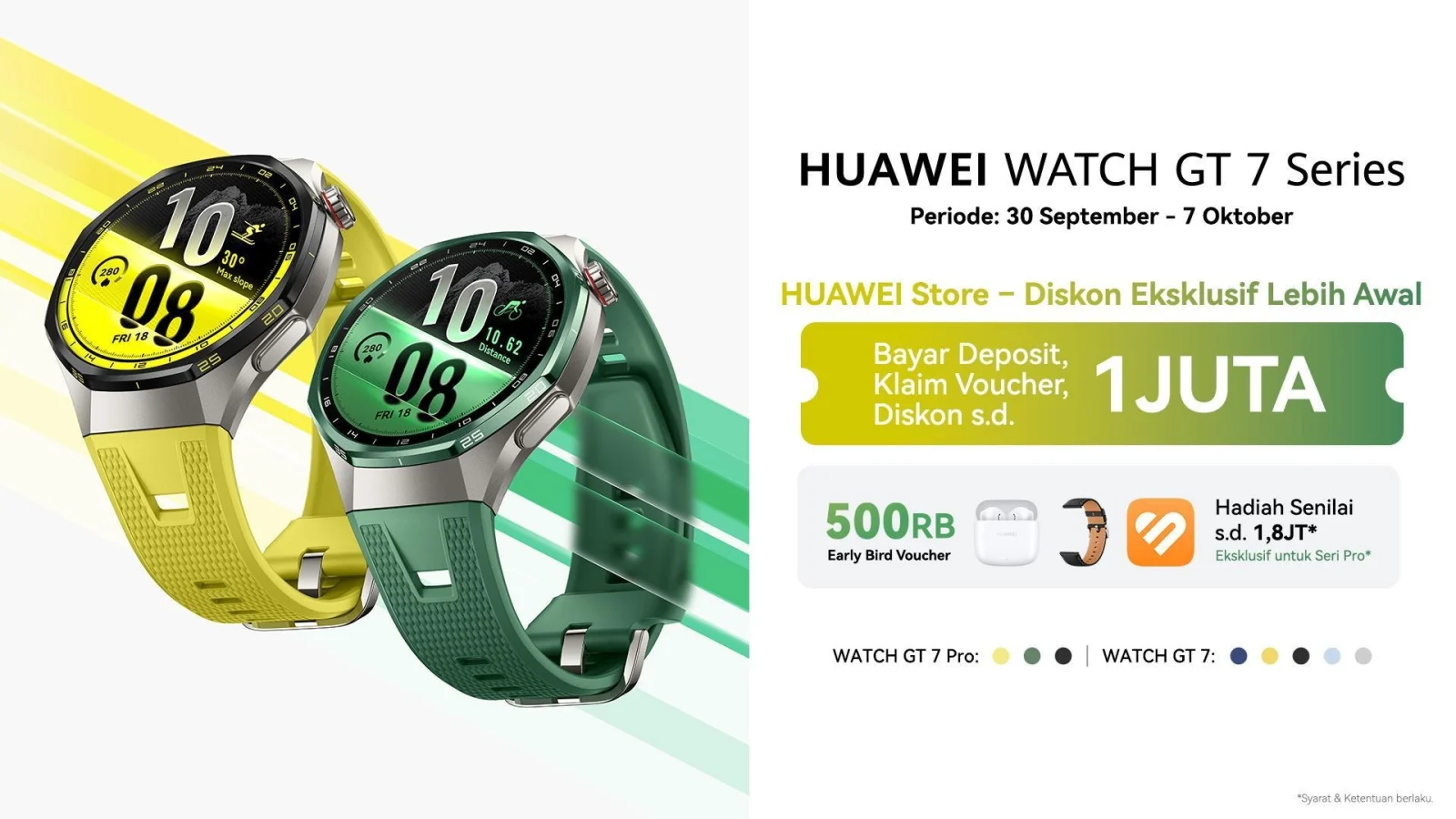 HUAWEI WATCH GT 7 Series Hadir di Indonesia, Bawa Fitur Kesehatan dan Baterai hingga 21 Hari