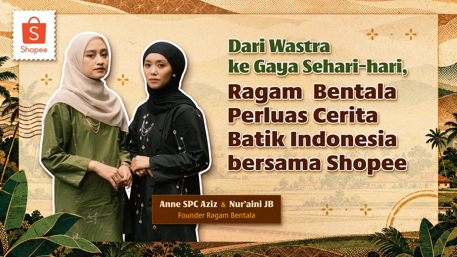 Ragam Bentala Bawa Batik Lebih Dekat dengan Gaya Generasi Muda lewat Shopee
