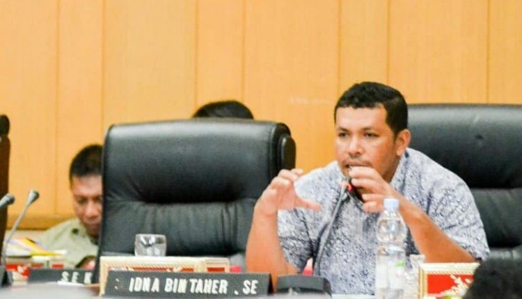 Anggota Komisi II DPRD Kota Ambon, Saidna Bin Tahir SE