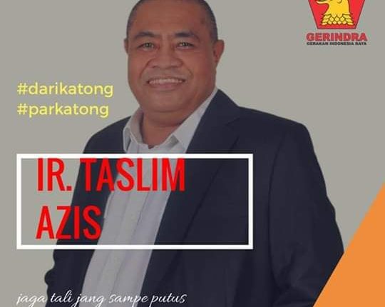 Anggota Komisi VII DPR RI, Ir Taslim Azis